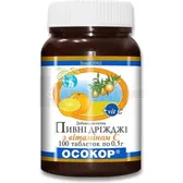 ПИВНІ ДРІЖДЖІ "ОСОКОР" З ВІТАМІНОМ С  №100