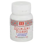 ПИВНІ ДРІЖДЖІ З ЯНТАРНОЮ КИСЛОТОЮ таблетки 0,5 г  №100