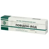 Повідон-йод лінімент 10 % туба 30 г в пачці  №1