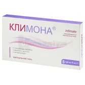ГЕЛЬ ДЛЯ ІНТИМНОЇ ГІГІЄНИ ЗВОЛОЖУЮЧИЙ "КЛИМОНА" гель для інтимної гігієни туба 5 мл  №5