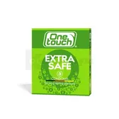 ПРЕЗЕРВАТИВИ ONE TOUCH В СИЛІКОНОВІЙ ЗМАЗЦІ З НАКОПИЧУВАЧЕМ extra safe  №3