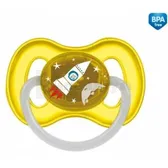 ПУСТУШКА 23/221, 0-6 міс. space yellow латексна, кругла  №1