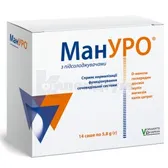 Мануро™ порошок для приготування орального розчину саше 5.8 г  №14