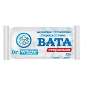 ВАТА МЕДИЧНА ГІГРОСКОПІЧНА ГІГІЄНІЧНА тм DR. WHITE СТЕРИЛЬНА 25 г тип "ролик"  №1