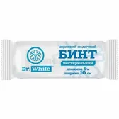 БИНТ МАРЛЕВИЙ МЕДИЧНИЙ НЕСТЕРИЛЬНИЙ тм DR. WHITE 5 м х 10 см тип 17  №1