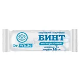 БИНТ МАРЛЕВИЙ МЕДИЧНИЙ НЕСТЕРИЛЬНИЙ тм DR. WHITE 7 м х 14 см тип 17  №1