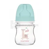 ПЛЯШЕЧКА 35/220, з шир. отвором Toys, зелений коник 120 мл антиколікова, Easystart  №1