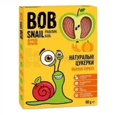 ЦУКЕРКИ НАТУРАЛЬНІ BOB SNAIL (РАВЛИК БОБ) 60 г Яблучно-гарбузові  №1