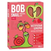 ЦУКЕРКИ НАТУРАЛЬНІ BOB SNAIL (РАВЛИК БОБ) 60 г Яблучні-полуничні  №1