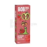 ЦУКЕРКИ НАТУРАЛЬНІ BOB SNAIL (РАВЛИК БОБ) 30 г Яблучні-полуничні  №1