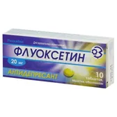 Флуоксетин таблетки, вкриті оболонкою 20 мг  №10