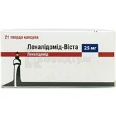 Леналідомід-Віста капсули тверді 25 мг блістер  №21