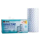 ПЛАСТИР МЕДИЧНИЙ RiverPlast торгової марки "IGAR" тип ЛАЙТПОР (на основі спанлейс) 15 см х 10 м для фиксації  №1