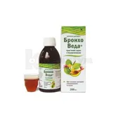 БРОНХО ВЕДА З ПОДОРОЖНИКОМ СИРОП ТРАВ'ЯНИЙ флакон 200 мл  №1