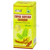 СИРОП СОЛОДКИ КОРЕНЯ (БЕЗ ЦУКРУ) сироп флакон 100 мл  №1
