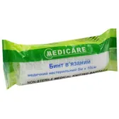 БИНТ В'ЯЗАНИЙ МЕДИЧНИЙ НЕСТЕРИЛЬНИЙ "MEDICARE" 5 м х 10 см  №1