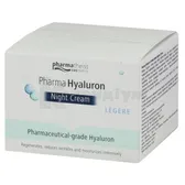PHARMA HYALURON КРЕМ НІЧНИЙ ДОГЛЯД банка скляна 50 мл  №1