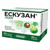 Ескузан® Лонг капсули подовженої дії 50 мг  №60