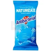 ВОЛОГІ СЕРВЕТКИ "NATURELLE" ANTIBACTERIAL З D-ПАНТЕНОЛОМ  №15
