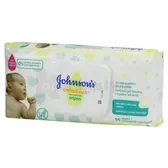 JOHNSON'S® ДИТЯЧІ ВОЛОГІ СЕРВЕТКИ "НІЖНІСТЬ БАВОВНИ"  №56