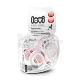 ПУСТУШКА "LOVI" 22/803 girl, 0-3 місяців Retro baby силіконова, динамічна  №2