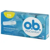 Тампони жіночі гігієнічні серії "O.B." ProComfort Normal  №16