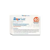 ЗАСІБ ДЛЯ ПРОМИВАННЯ НОСА SINUSALT® суміш пакет у коробці  №40