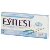 ТЕСТ-СМУЖКА ДЛЯ ВИЗНАЧЕННЯ ВАГІТНОСТІ EVITEST синій  №2