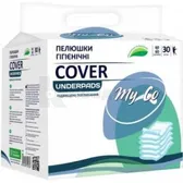 ПЕЛЮШКИ ГІГІЄНІЧНІ ПОГЛИНАЮЧІ MYCO COVER 60 см х 60 см  №30