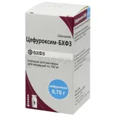 Цефуроксим-БХФЗ порошок для розчину для ін'єкцій 750 мг флакон  №1