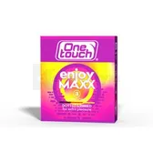 ПРЕЗЕРВАТИВИ ONE TOUCH В СИЛІКОНОВІЙ ЗМАЗЦІ З НАКОПИЧУВАЧЕМ Enjoymaxx з ребристою та крапковою структурою  №3