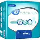 ПІДГУЗНИКИ-ТРУСИ ID PANTS plus дихаючі L  №10