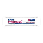 БИНТ МАРЛЕВИЙ МЕДИЧНИЙ СТЕРИЛЬНИЙ тм МОЯ АПТЕЧКА 5 м х 10 см тип 17  №1