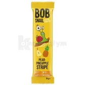 ЦУКЕРКИ ФРУКТОВО-ЯГІДНІ СТРАЙПС BOB SNAIL (РАВЛИК БОБ) 14 г груша-ананас  №1