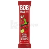 ЦУКЕРКИ ФРУКТОВО-ЯГІДНІ СТРАЙПС BOB SNAIL (РАВЛИК БОБ) 14 г яблуко-вишня  №1