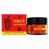 БАЛЬЗАМ КОСМЕТИЧНИЙ "ТИГР ЧЕРВОНИЙ" 30 мл  №1