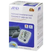 ВИМІРЮВАЧ АРТЕРІАЛЬНОГО ТИСКУ ТА ЧАСТОТИ ПУЛЬСА ЦИФРОВИЙ UA-705  №1