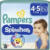 ПІДГУЗНИКИ-ТРУСИКИ ДИТЯЧІ ДЛЯ ПЛАВАННЯ ОДНОРАЗОВІ PAMPERS SPLASHERS maxi (9-15 кг)  №11