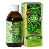 ОЛІЯ КОНОПЛЯНА харчове холодного віджиму 200 мл  №1