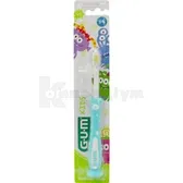 ЗУБНА ЩІТКА ДЕТЯЧА GUM KIDS MONSTER 901M від 3-6 років  №1
