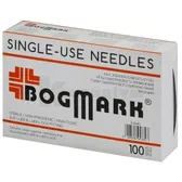 ГОЛКИ ІН'ЄКЦІЙНІ ОДНОРАЗОВОГО ЗАСТОСУВАННЯ BogMark® 0,8 х 40 мм (21G х 1 1/2)  №100