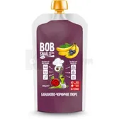 ПЮРЕ ФРУКТОВЕ BOB SNAIL (РАВЛИК БОБ) 400 г банан-чорниця  №1
