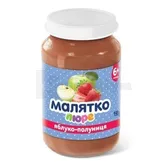 ПЮРЕ тм "МАЛЯТКО" ЯБЛУКО-ПОЛУНИЦЯ 190 г  №1