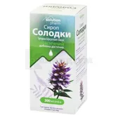 СИРОП СОЛОДКИ КЛАСИЧНИЙ сироп флакон скляний 200 мл  №1