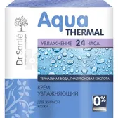 КРЕМ ЗВОЛОЖУЮЧИЙ ДЛЯ ЖИРНОЇ ШКІРИ серії "DR. SANTE AQUA THERMAL" 50 мл  №1