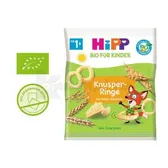 HIPP ОРГАНІЧНІ ХРУСТКІ КІЛЬЦЯ З ПАРМЕЗАНОМ 25 г з 12 місяців  №1