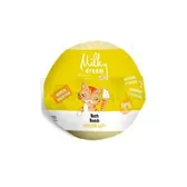 БОМБА ДЛЯ ВАНН МОЛОЧНА серії "MILKY DREAM" дитяча 100 г Жовта кішечка  №1