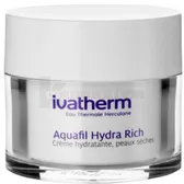 IVATHERM AQUAFIL HYDRA RICH КРЕМ ЗВОЛОЖУЮЧИЙ ДЛЯ ОБЛИЧЧЯ 50 мл для дуже сухої шкіри  №1