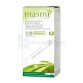 ТАМПОНИ ГІГІЄНІЧНІ ОРГАНІЧНІ "MASMI" super з аплікатором  №14