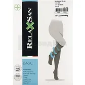 ГОЛЬФИ КОМПРЕСІЙНІ "RELAXSAN" артикул 850 Basic, 18-22 мм, 140 den розмір 5, чорні  №1